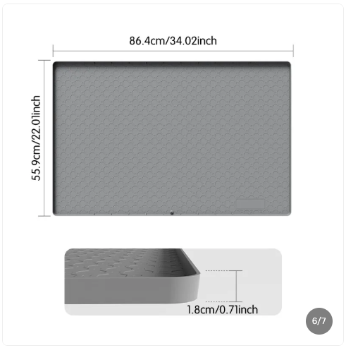 SOUS Tapis "Tout" - Doublure imperméable
