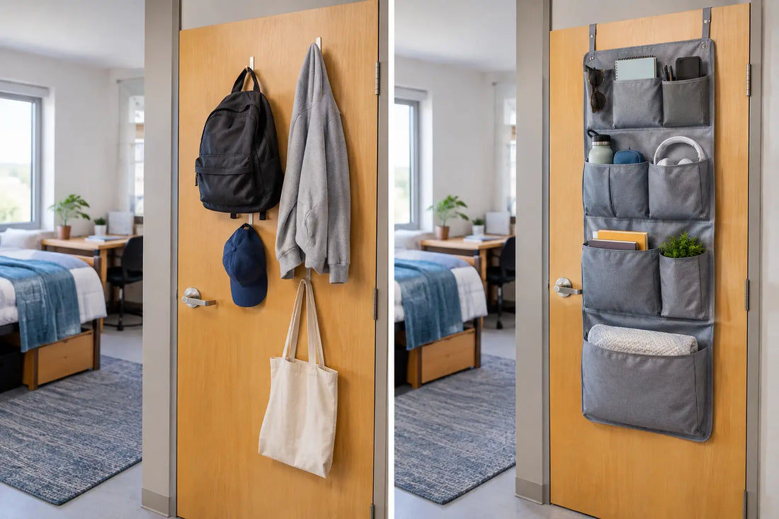 Dorm Room Door Organizer: Small Space, More Room