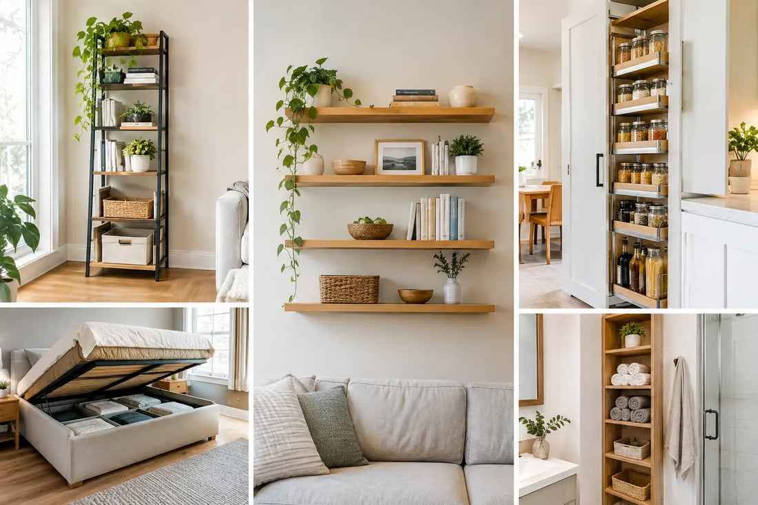 12 Vertical Storage Ideas for Small Homes
