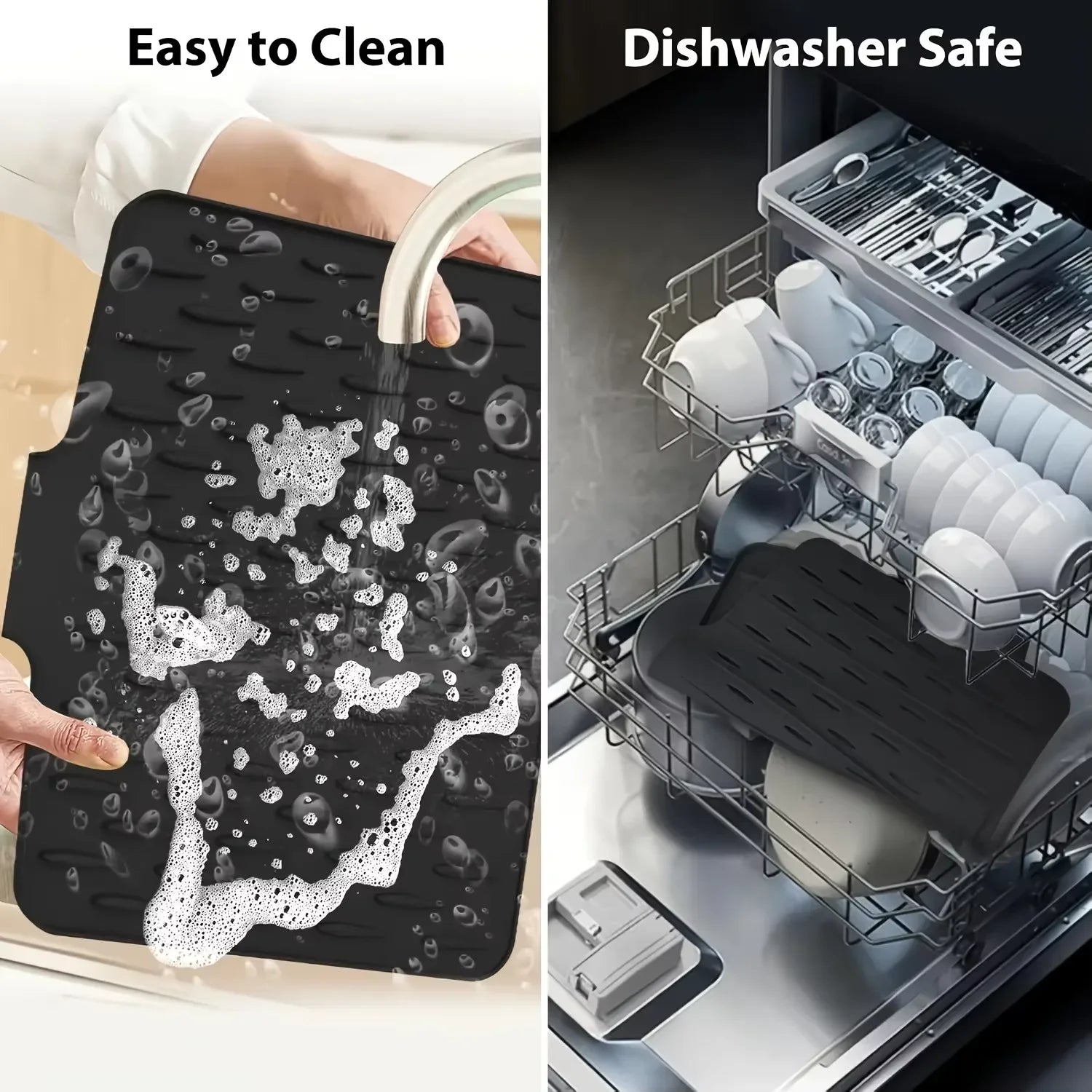 OVER the Sink Dish Drying Mat
