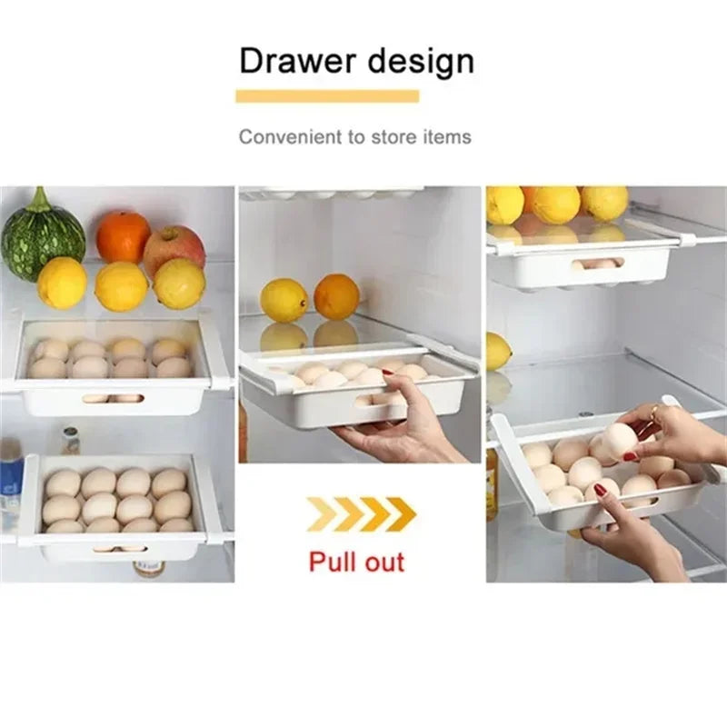 UNDER your Eggs Storage Box — Holds 14 Eggs, Reversible