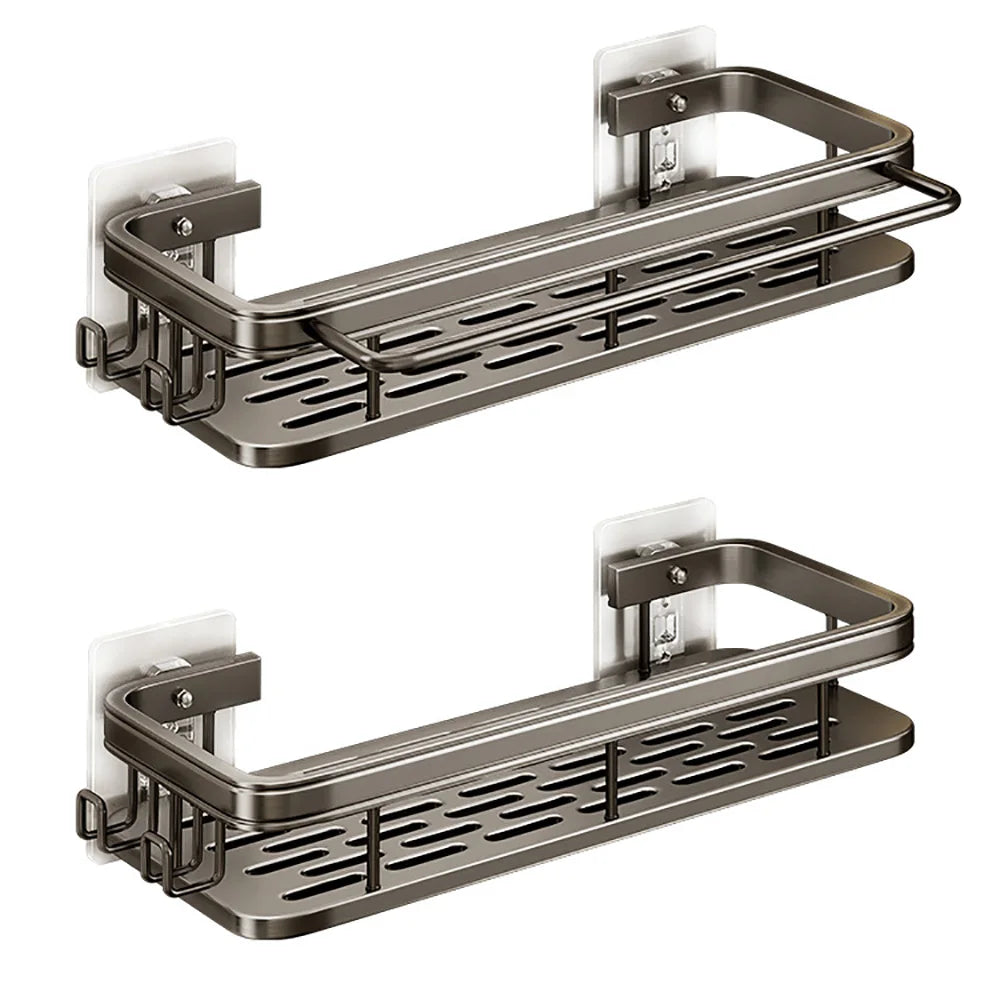 OVER the Sink | UNDER the Shower Suction Cup Storage Rack