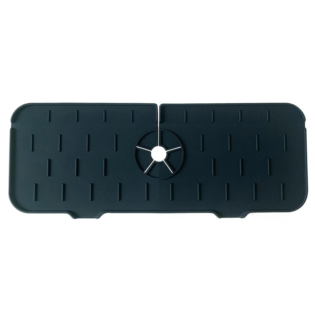 UNDER the Faucet | OVER the Sink Silicone Mat — Splash Guard & Drip Catcher