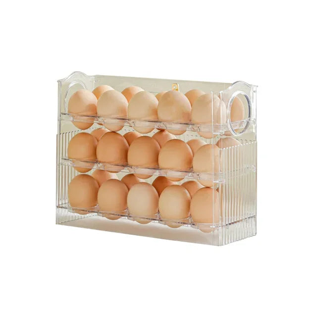 UNDER your Eggs Storage Box — Holds 14 Eggs, Reversible
