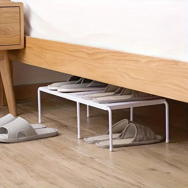 OVER and UNDER Your Shoes — Adjustable Shoe Rack — Multi-Tier