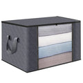 UNDER the Bed | OVER the Closet Shelf Storage Container — Clear Window, Foldable