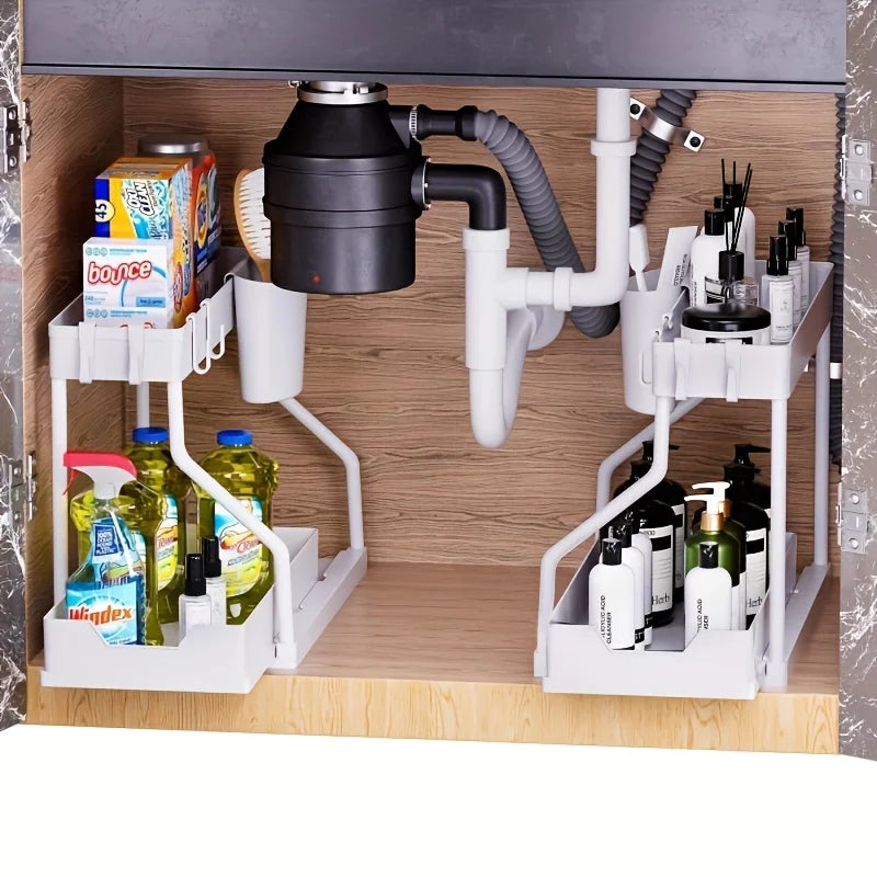 UNDER the Sink 2-Tier Pull-Out Organizer
