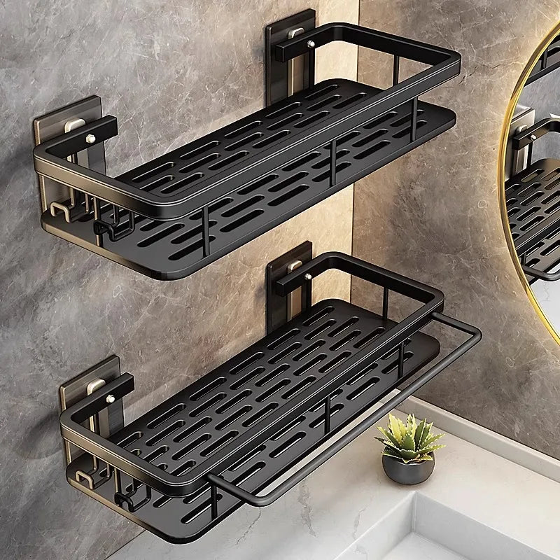 OVER the Sink | UNDER the Shower Suction Cup Storage Rack