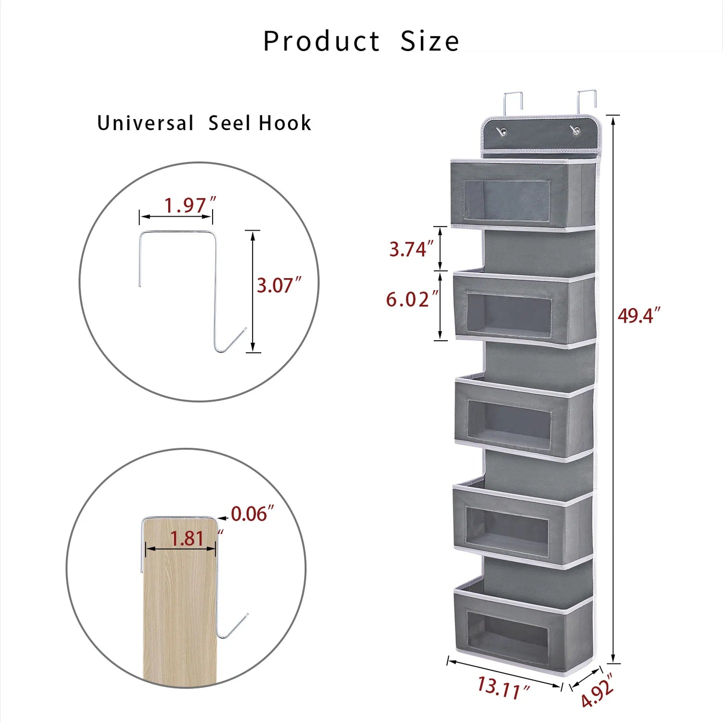 OVER the Door Hanging Organizer