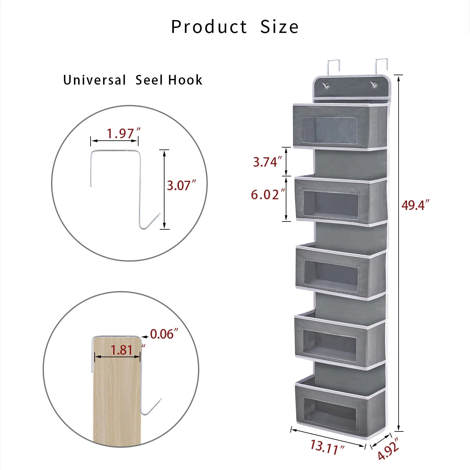 OVER the Door Hanging Organizer