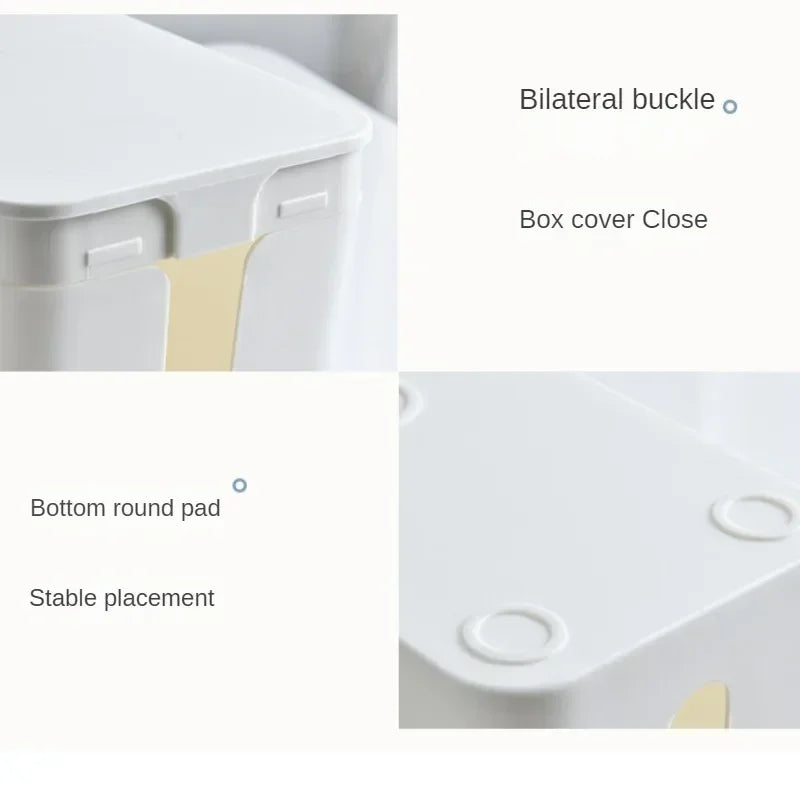 OVER the Desk Cable Storage Box — Hide Power Strip & Cables
